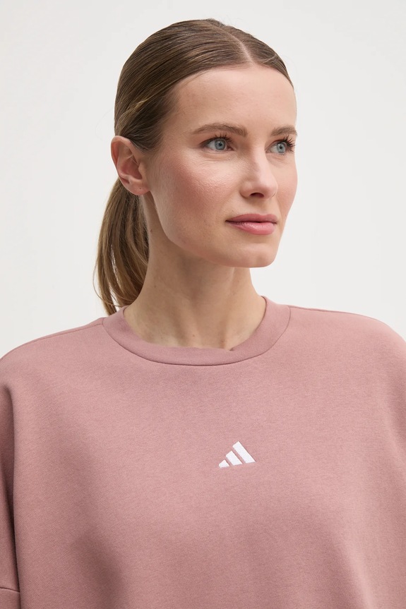 adidas bluza Essentials różowy JI6065