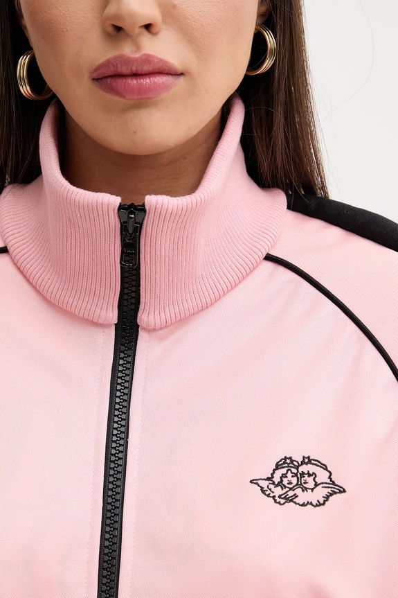 Кофта Fiorucci Puffy Piping Angel Track Sweatshirt U02SPSZI270PL01PN02 розовый