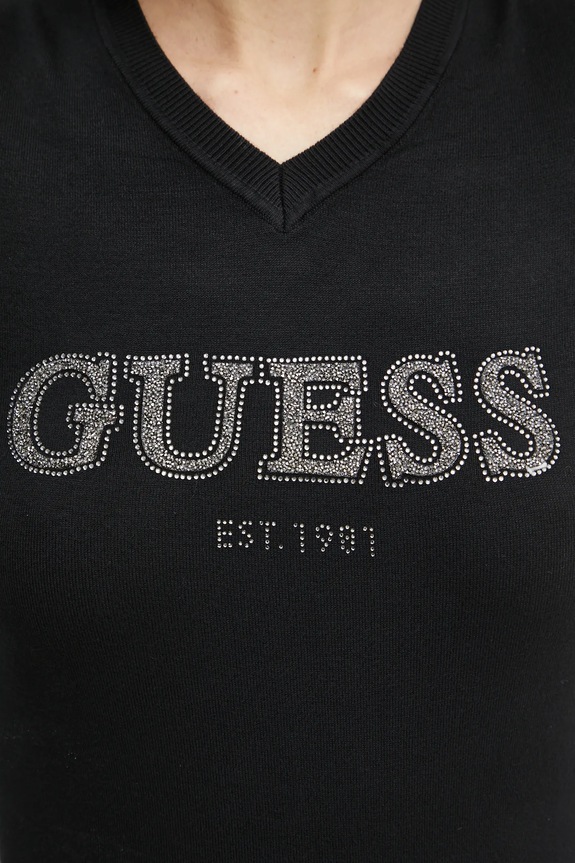 Sveter Guess HOLLY W5RR38.Z2NQ2 čierna