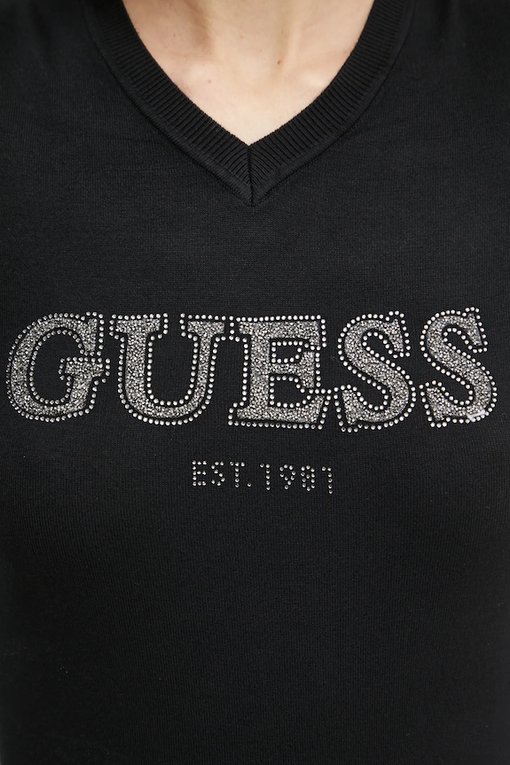 Sveter Guess HOLLY W5RR38.Z2NQ2 čierna