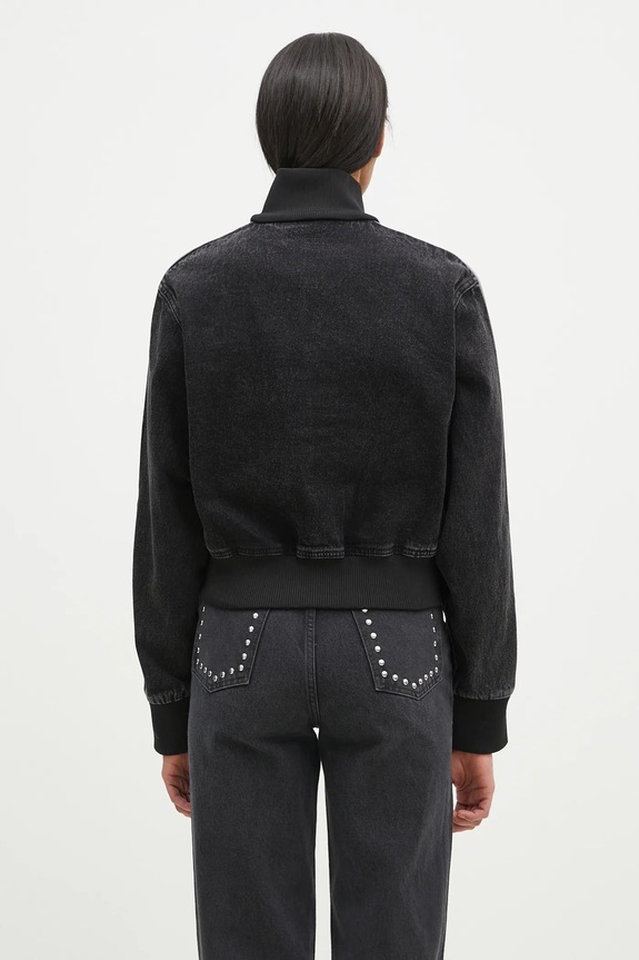 Oblečení Bunda adidas Originals Adicolor Denim Tracktop JD3110 černá