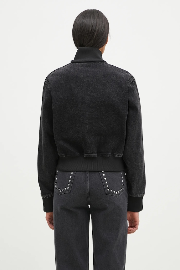 Oblečení Bunda adidas Originals Adicolor Denim Tracktop JD3110 černá
