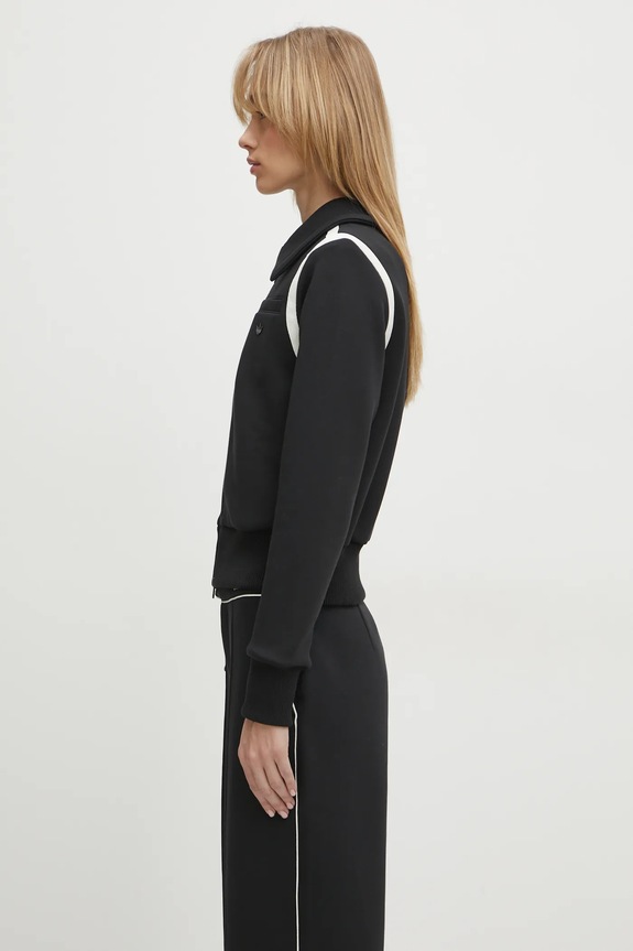 adidas Originals sweatshirt Collared Tracktop JD5470 black SS25