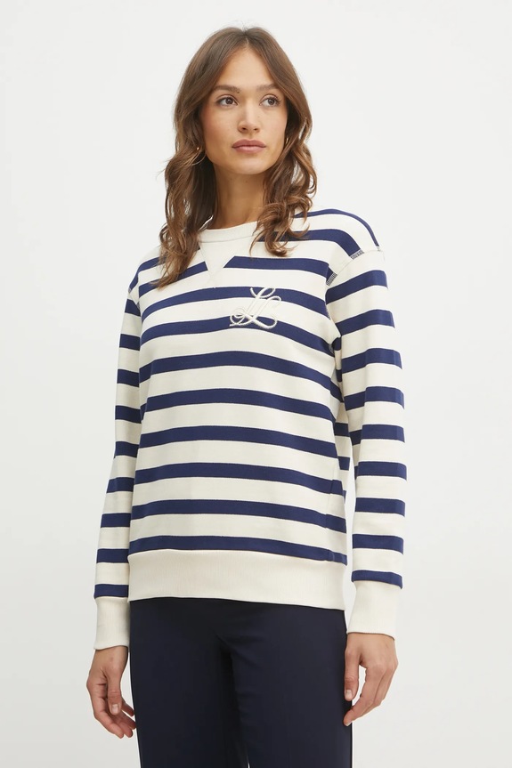 Luisa Spagnoli bluza pozostałe granatowy 541841