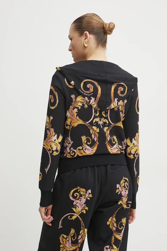 Oblečení Bavlněná mikina Versace Jeans Couture 78HAI3P6.FS192 černá