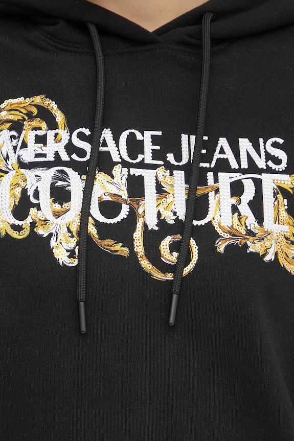 Versace Jeans Couture bluza bawełniana 78HAIC05.CF00C czarny