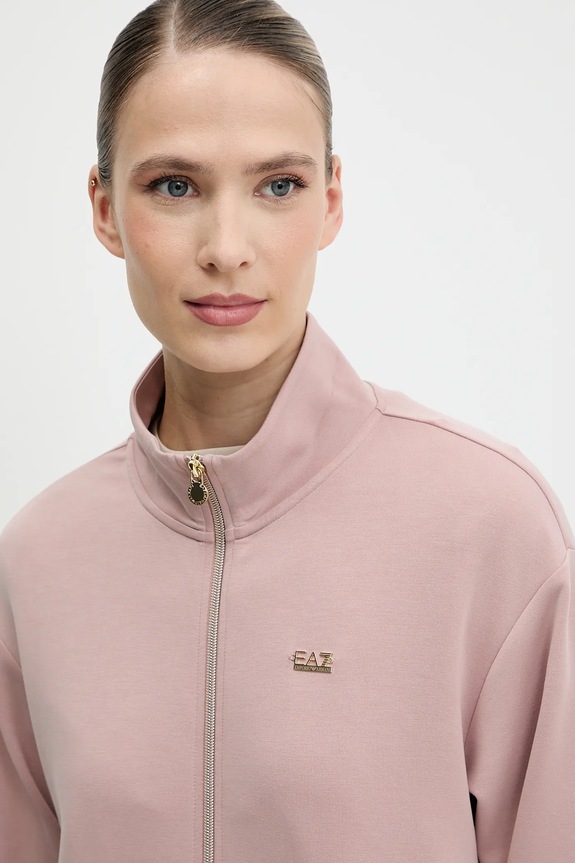 EA7 Emporio Armani bluza brązowy AF12643.7W000191