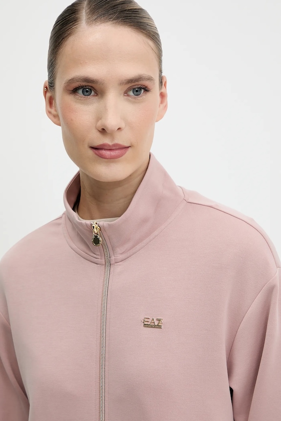 EA7 Emporio Armani bluza brązowy AF12643.7W000191