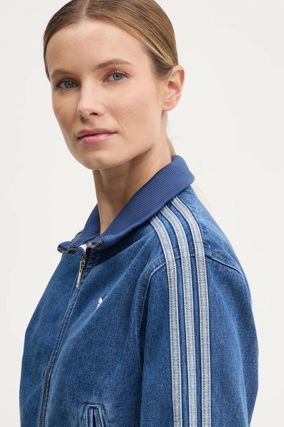 adidas Originals giacca DENIM TT blu JD2570