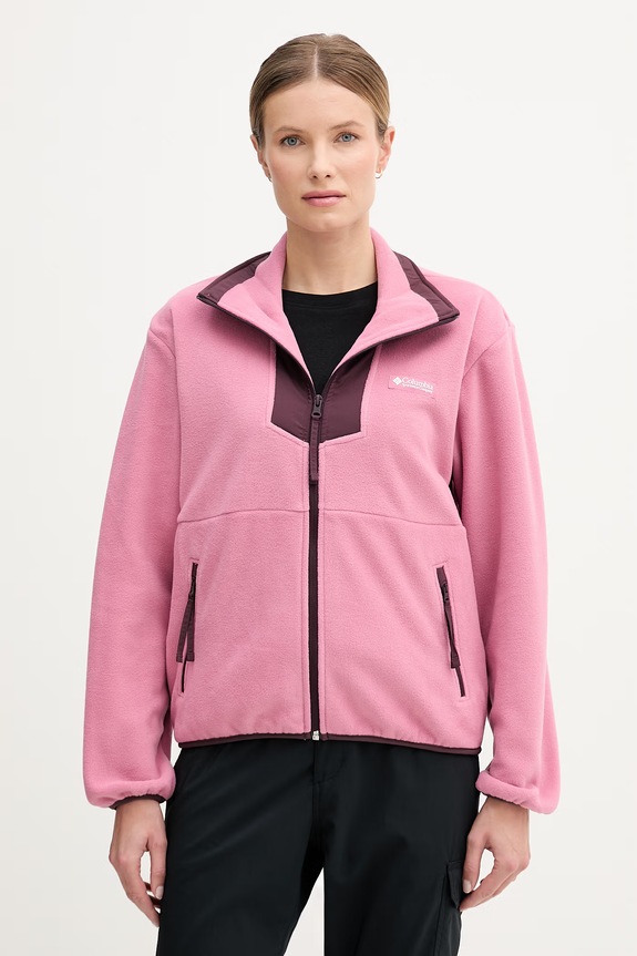 Columbia bluza sportowa Sequoia Grove bez kaptura różowy 2085313