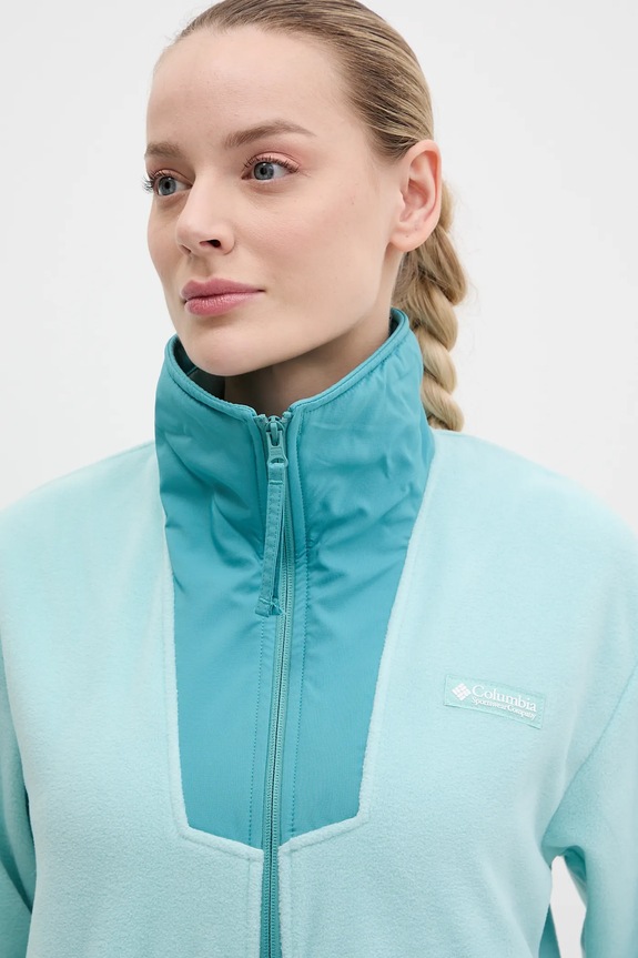 Columbia bluza sportowa Sequoia Grove turkusowy 2085453