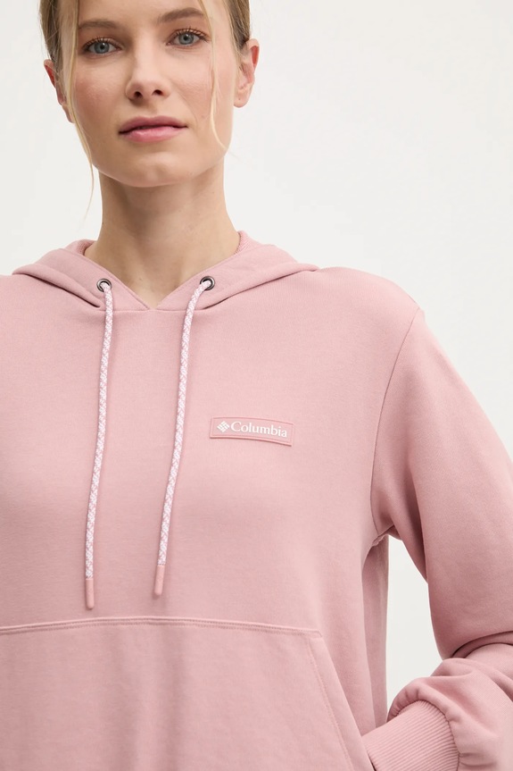 Columbia bluza dresowa Marble Canyon różowy 2073661