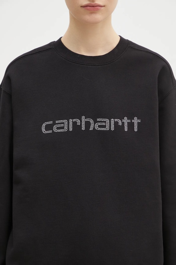 Carhartt WIP sweatshirt Rivet Script Sweat black I034420.0M4XX