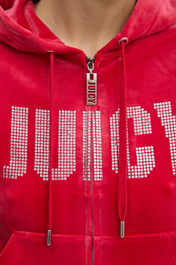 Juicy Couture bluza JCBAS125861 rosu