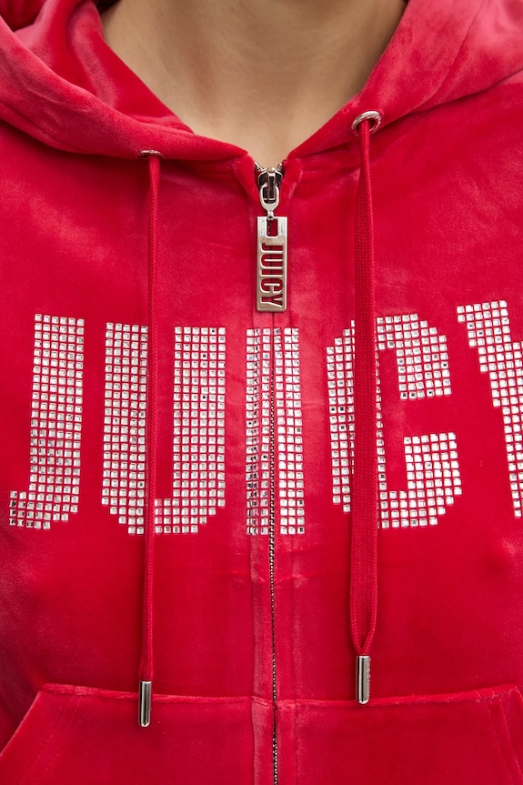 Juicy Couture bluza JCBAS125861 rosu