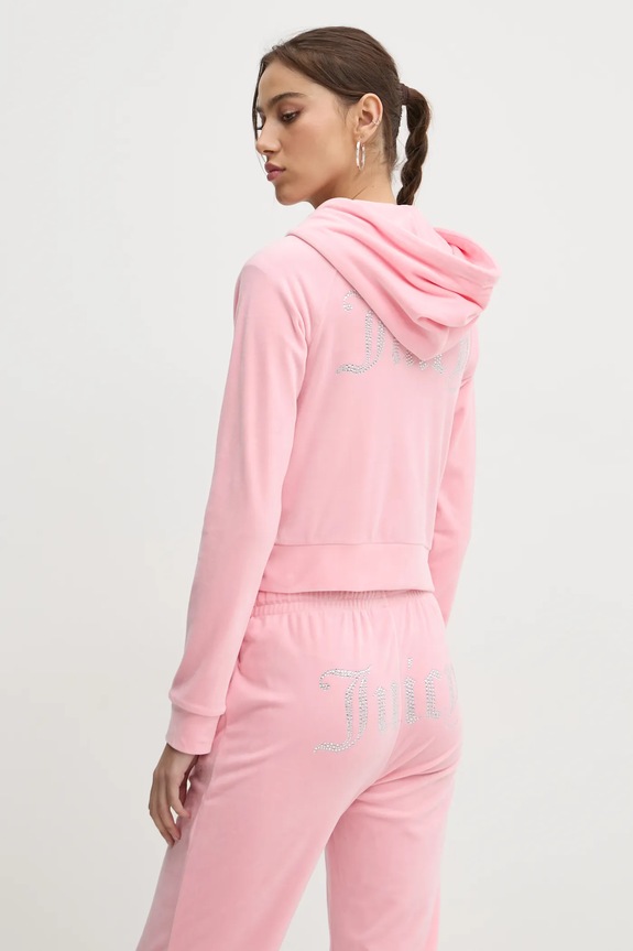 Odzież Juicy Couture bluza JCWA122001 różowy