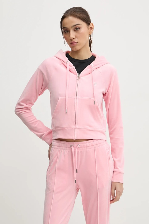 Juicy Couture bluza różowy JCWA122001