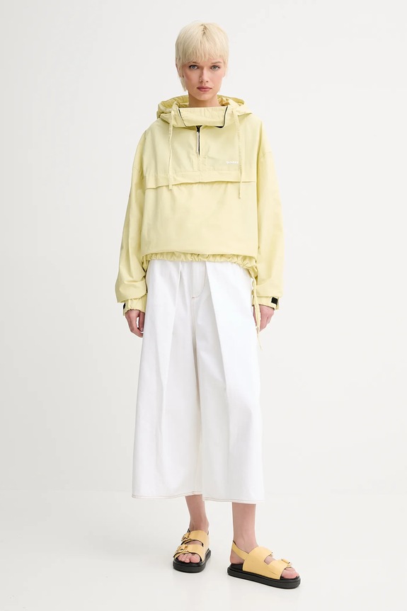 Sunnei kurtka RTWXOUW018 żółty SS25