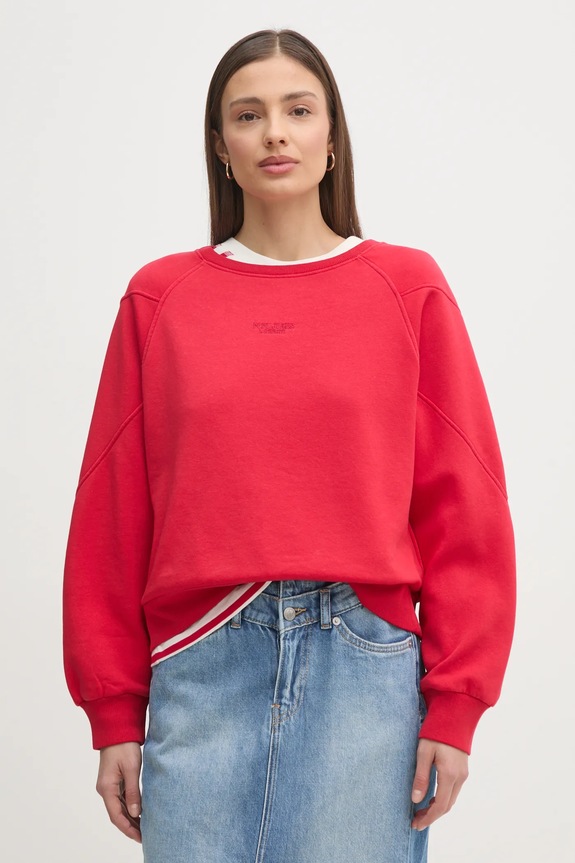 Μπλούζα Pepe Jeans REESE κόκκινο PL581480