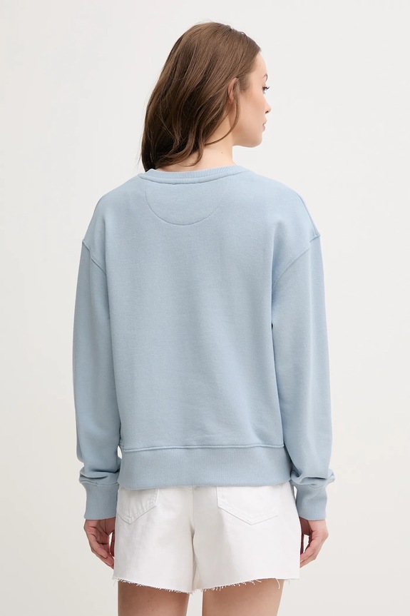 Odzież Pepe Jeans bluza bawełniana MADDY PL581484 niebieski