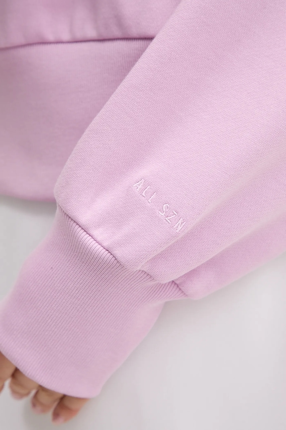 adidas bluza bawełniana ALL SZN JJ1267 różowy