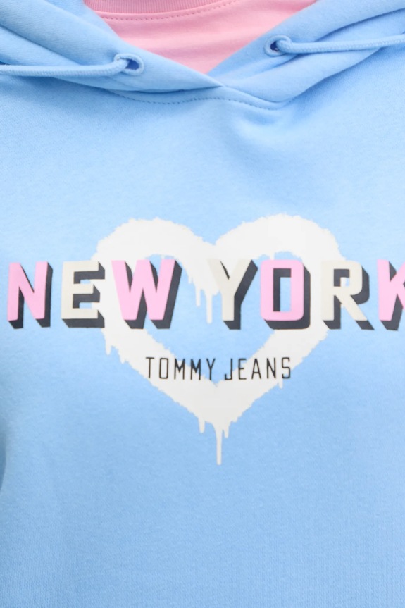 Mikina Tommy Jeans DW0DW21771 modrá