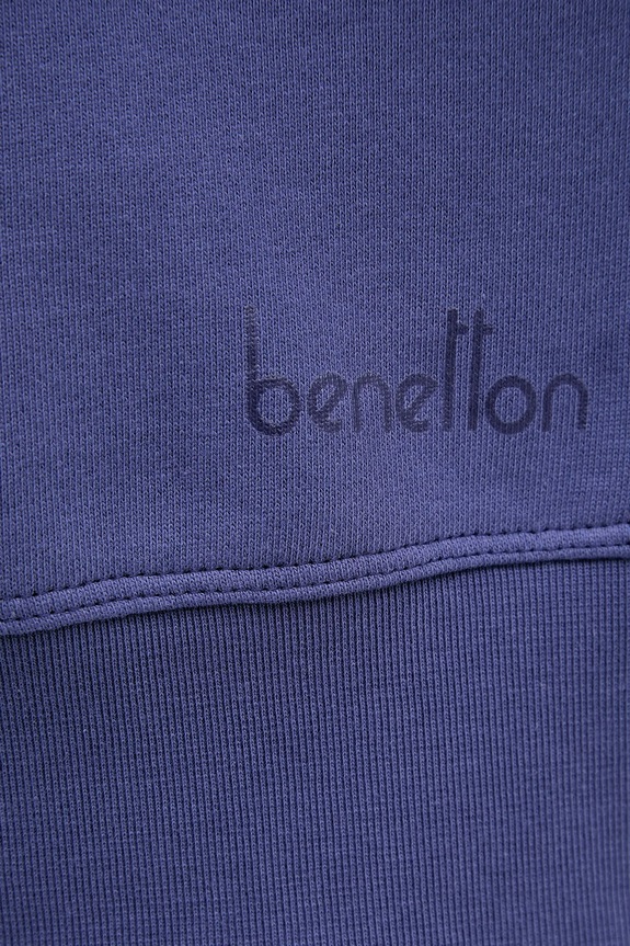 United Colors of Benetton hanorac de bumbac 3UNID109A bleumarin
