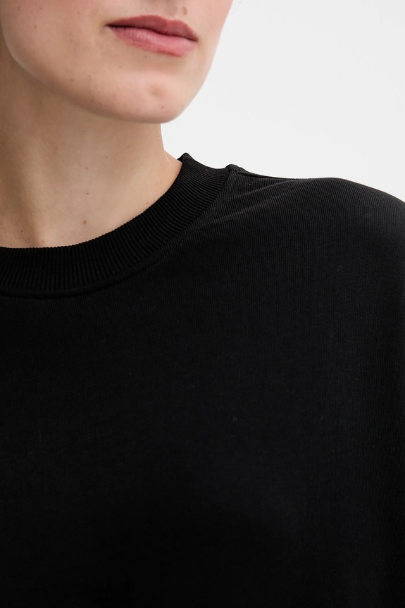 United Colors of Benetton hanorac de bumbac 3UNID109A negru