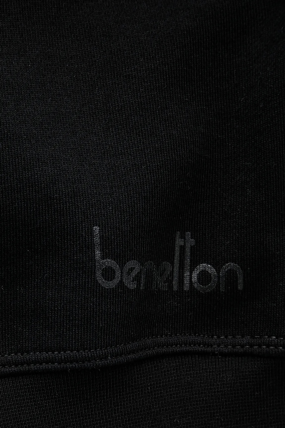 Bavlnená mikina United Colors of Benetton 3UNID109A čierna