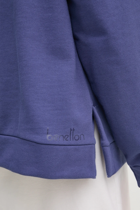 United Colors of Benetton hanorac de bumbac 3UNID500R violet