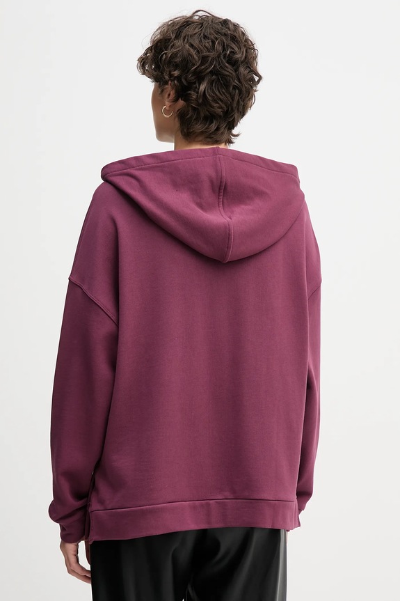 Îmbrăcăminte United Colors of Benetton hanorac de bumbac 3UNID500R violet