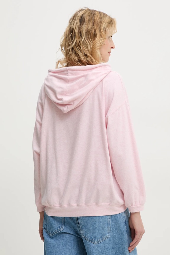 Odzież American Vintage bluza YPA03AE25 różowy