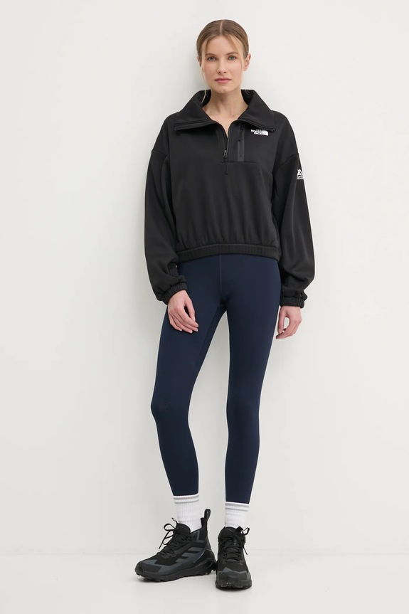 The North Face bluza sportowa Fleece interest NF0A8BFPJK31 czarny SS26