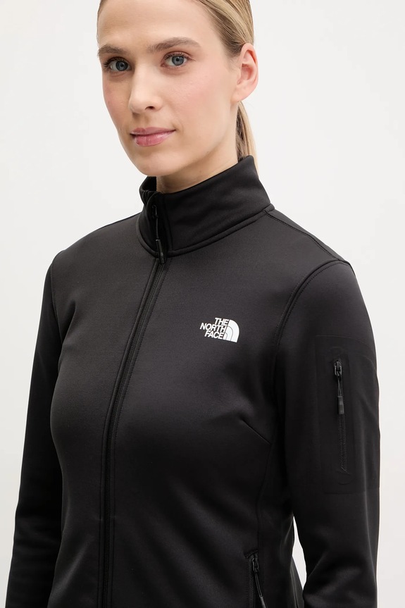 Αθλητική μπλούζα The North Face Mistyescape μαύρο NF0A8BRKKX71