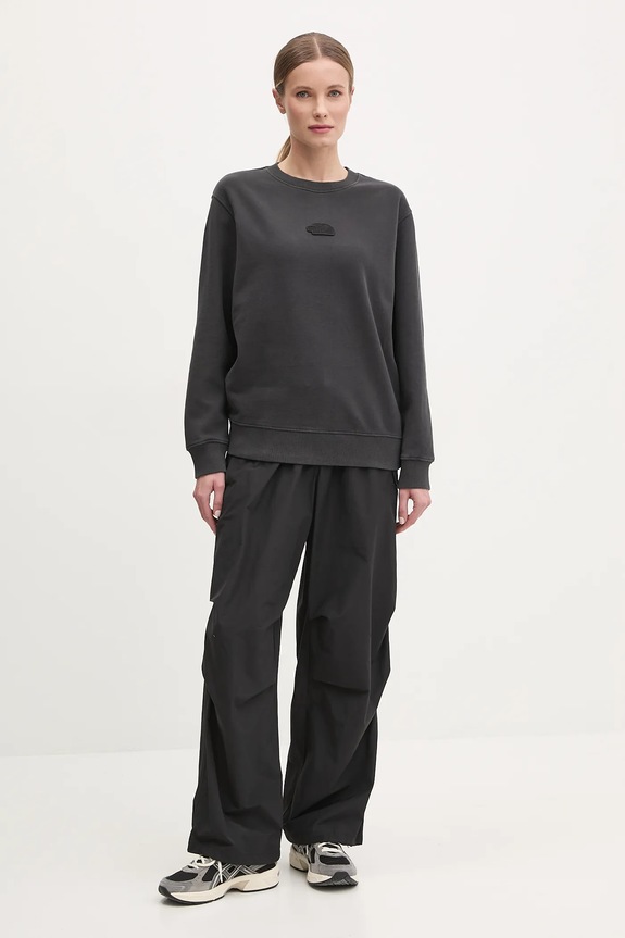 Βαμβακερή μπλούζα The North Face Nature Relaxed NF0A8BVXJK31 γκρί SS25