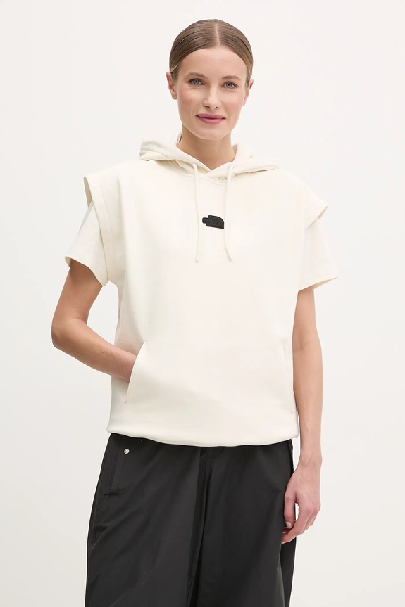 The North Face bluza bawełniana Relaxed bawełna beżowy NF0A8BW2QLI1