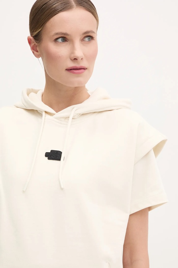 The North Face bluza bawełniana Relaxed beżowy NF0A8BW2QLI1