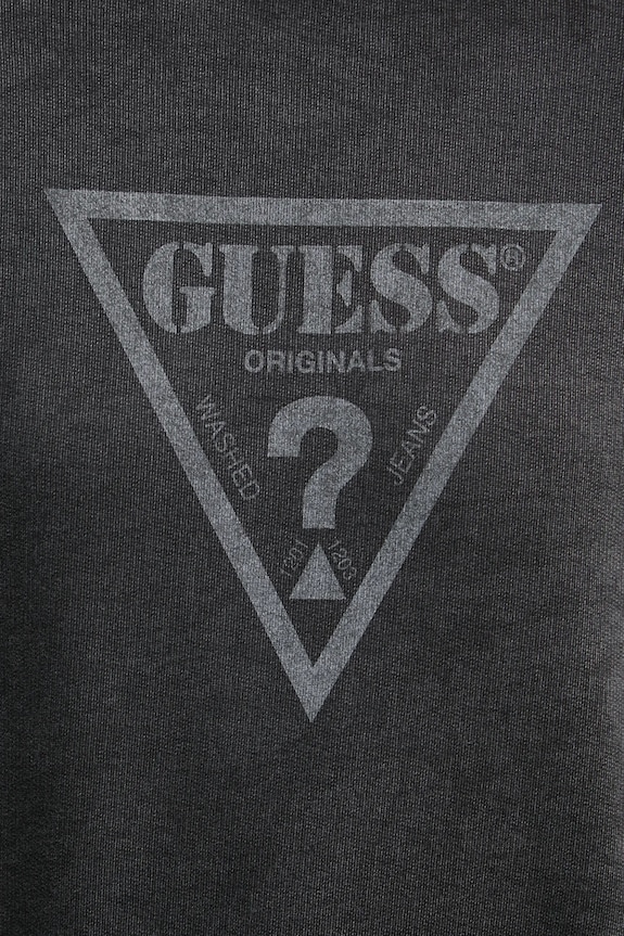 Bavlněná mikina Guess Originals W5RQ14.K68I1 černá