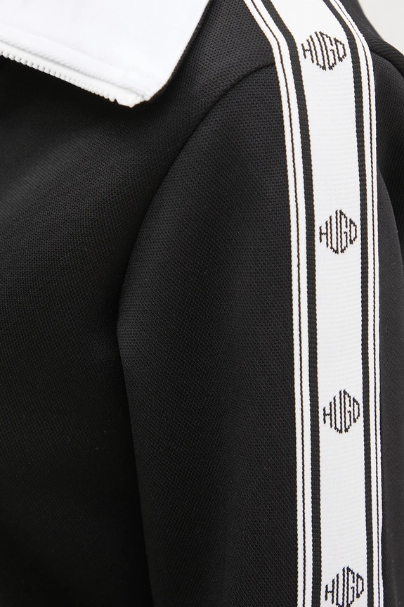 Μπλούζα HUGO 50536920 μαύρο