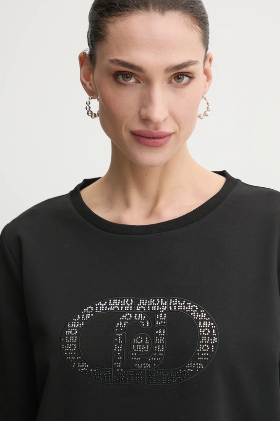 Liu Jo felső fekete TA5168.FS090