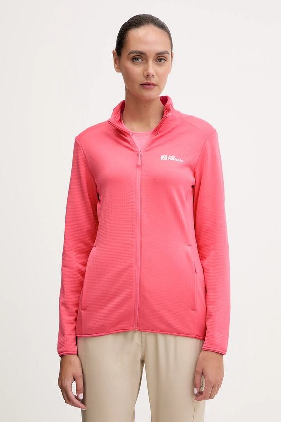 Jack Wolfskin hanorac Kolbenberg uni roz A63965
