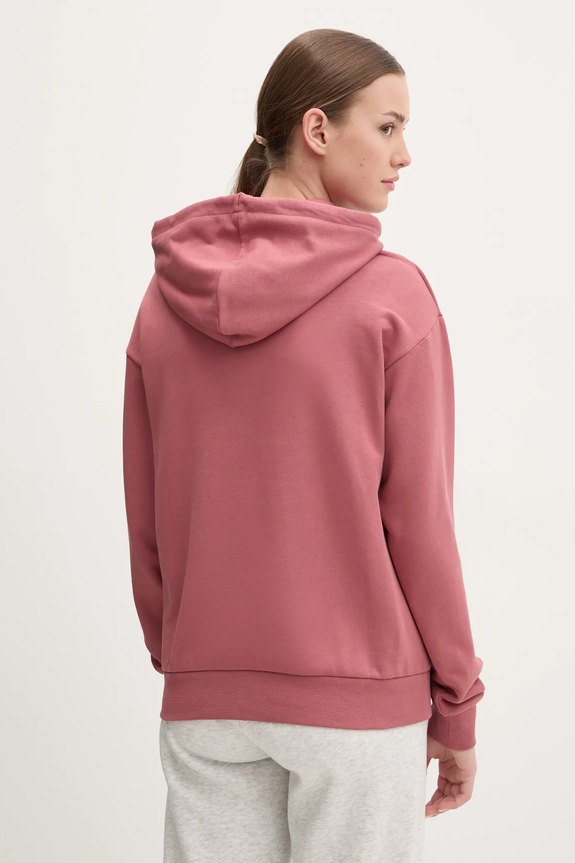 Odzież Jack Wolfskin bluza bawełniana Essential A63848 pomarańczowy