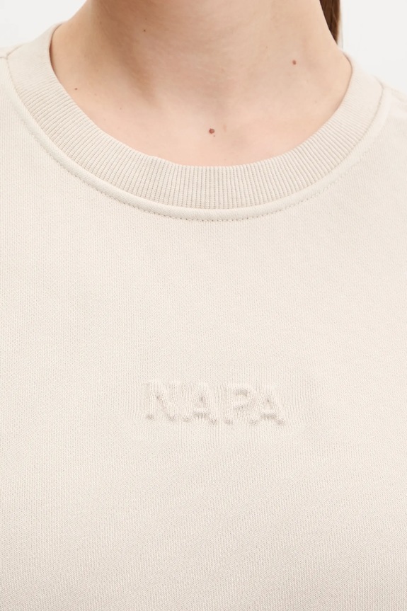 Napapijri felpa B-Azure NP0A4IF5N901 beige