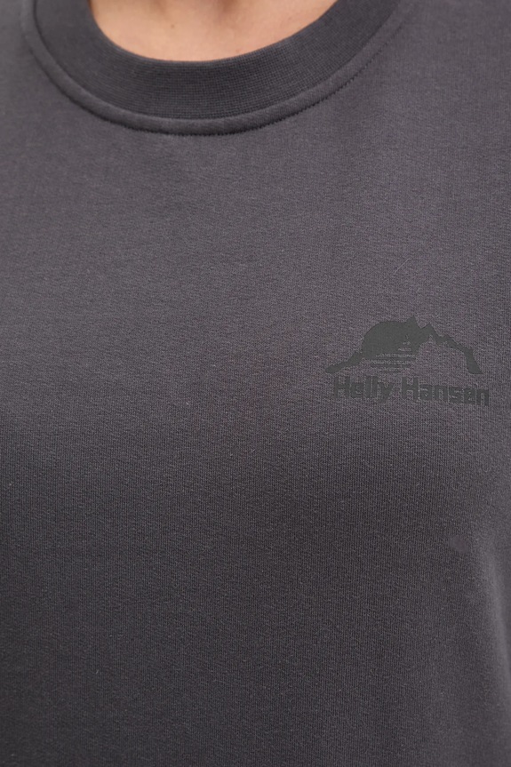 Dukserica Helly Hansen Nord Graphic 62982 siva