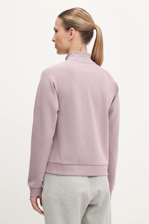 Odzież Helly Hansen bluza outdoorowa TECH SWEAT 34501 fioletowy