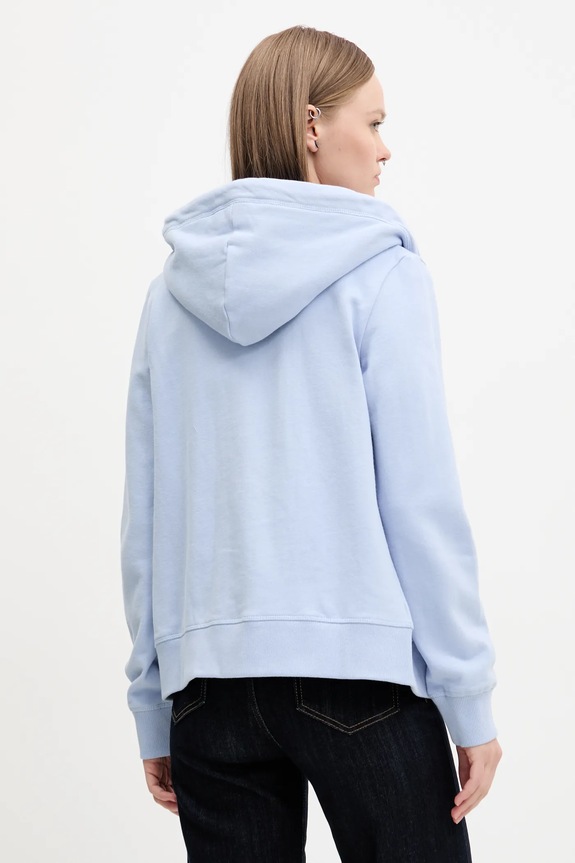 Odzież Superdry bluza bawełniana W2012358A.64H niebieski