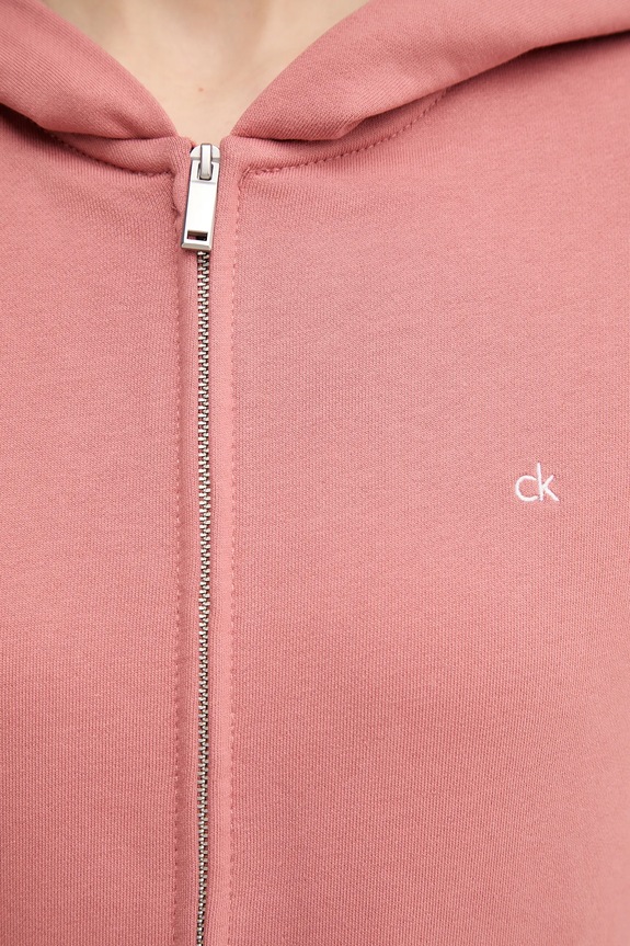 Calvin Klein bluza bawełniana K20K208426 pomarańczowy