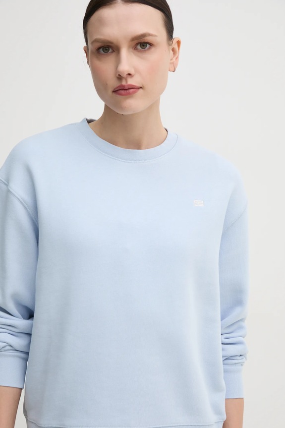 Bavlněná mikina Tommy Hilfiger modrá WW0WW45980