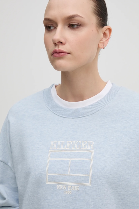 Ruházat Tommy Hilfiger felső WW0WW44633 kék