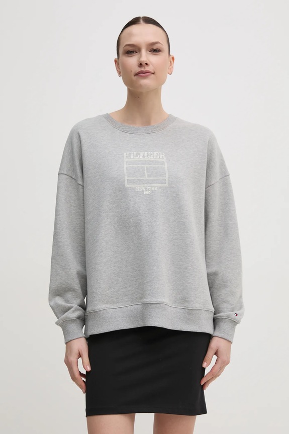 Tommy Hilfiger bluza pozostałe szary WW0WW44633